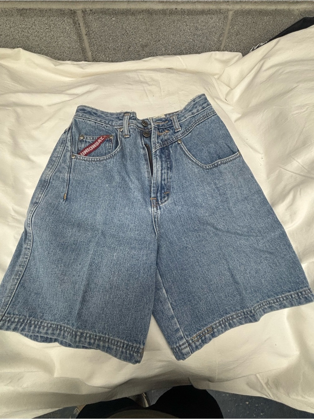 UNIONBAY Light Blue Denim Bermuda Shorts